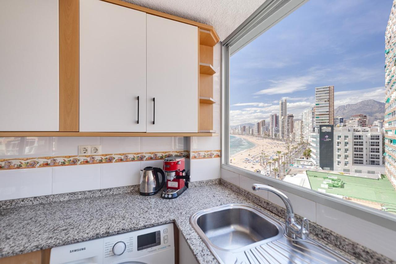 Levante Sunset Front Line Apartment Almadraba Benidorm Exterior foto